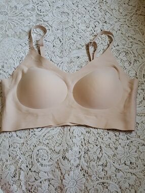 PrettyWell Seamless Nude T-Shirt Bra - Comfortable Everyday Support XL